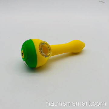 eye type silicone water pipe smoking